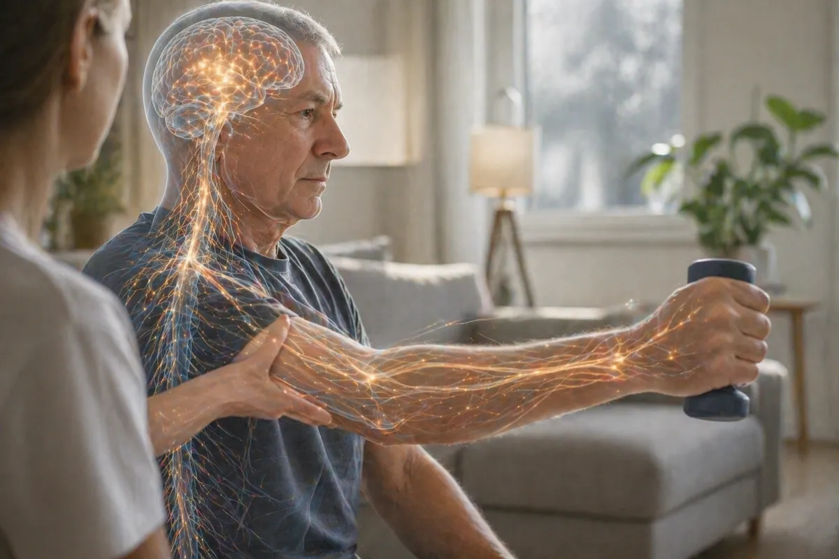 Imagen del artículo: No entrenamos músculos: en neurorrehabilitación entrenamos el cerebro